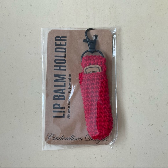 Hand Crocheted Lip Balm Holder - Your Choice of One💄 - Picture 3 of 8